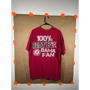 Alabama Crimson Tide T Shirt Mens XL Big Man On Campus Red Bama Fan Tee
